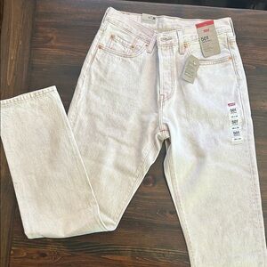 Levi's Women's Cream High Rise Jeans
